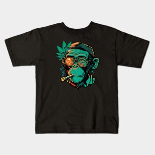 Professor Monkey Kids T-Shirt